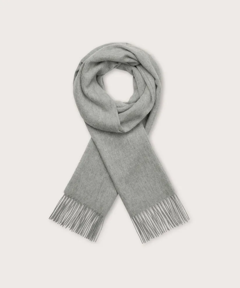 1002194 MaAnna Scarf - Light Grey Melange