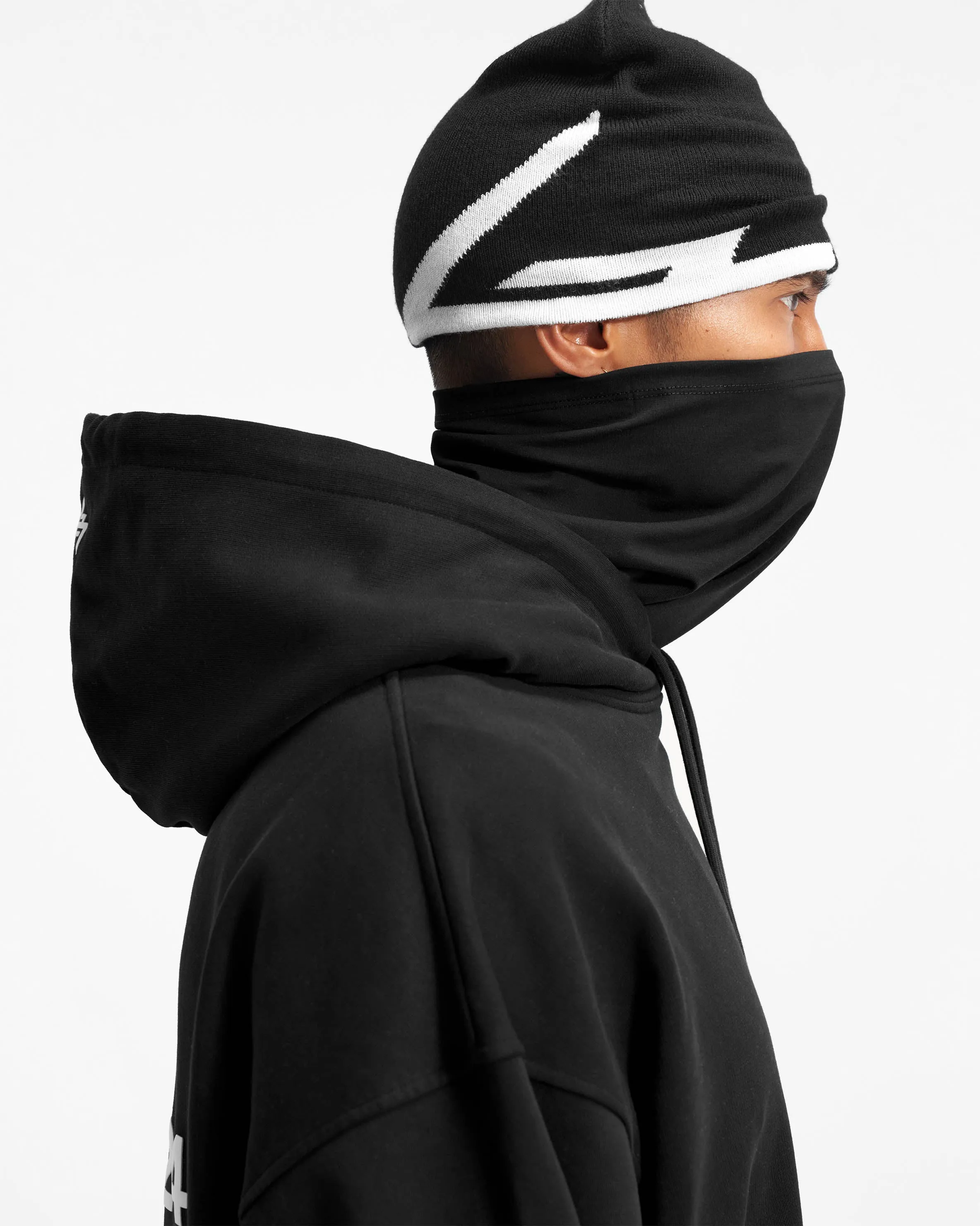 Classic Black 247 Snood - Versatile, Fashionable Accessory