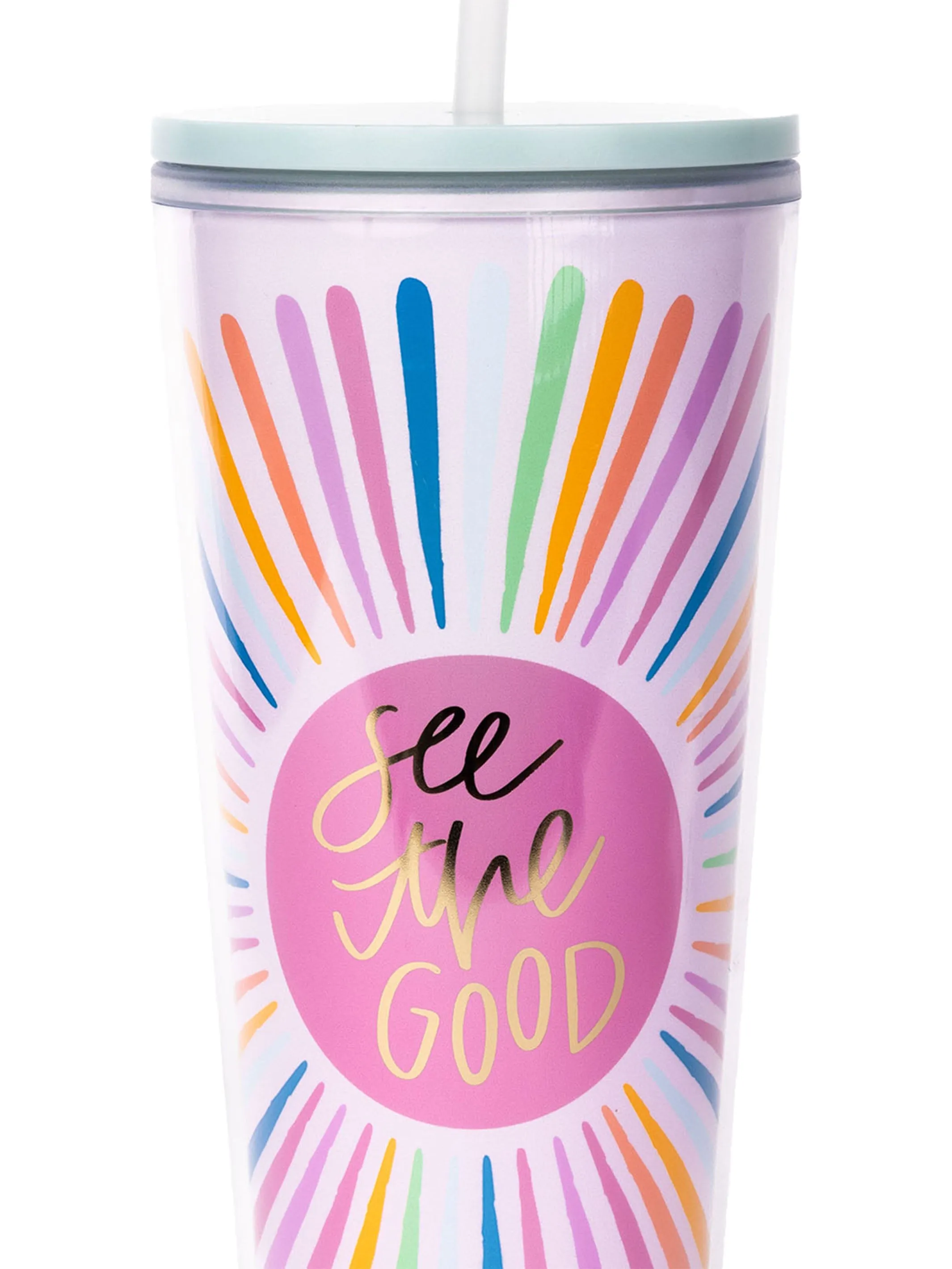 24oz Straw Tumbler | See the Good