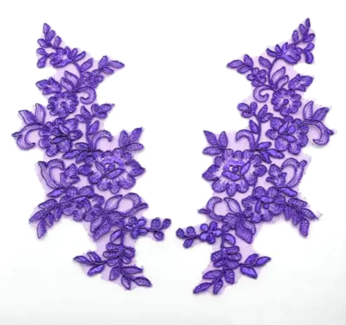 4 pcs E-Lace Applique