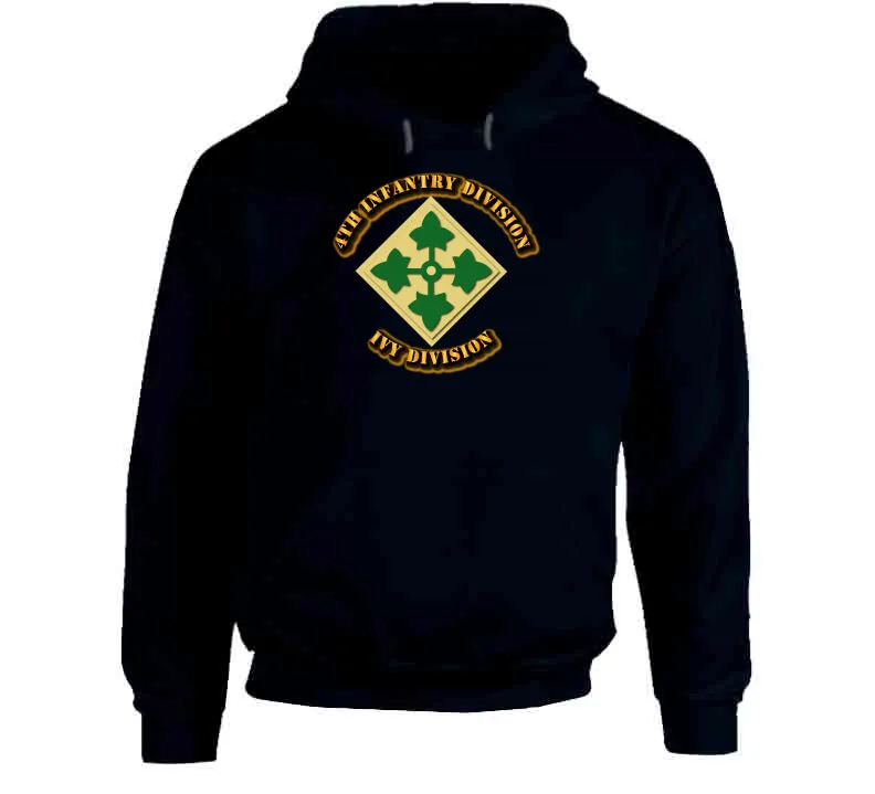 4th Infantry Division - Ivy Division T Shirt, Premium, Hoodie and Long Sleeve