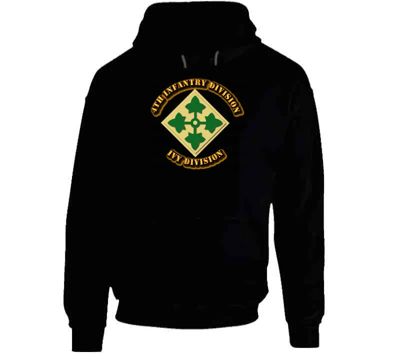 4th Infantry Division - Ivy Division T Shirt, Premium, Hoodie and Long Sleeve