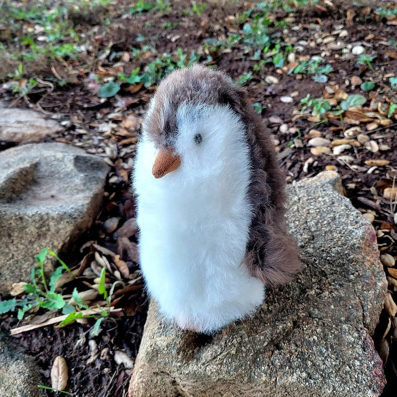 7" Fur Alpaca Penguin