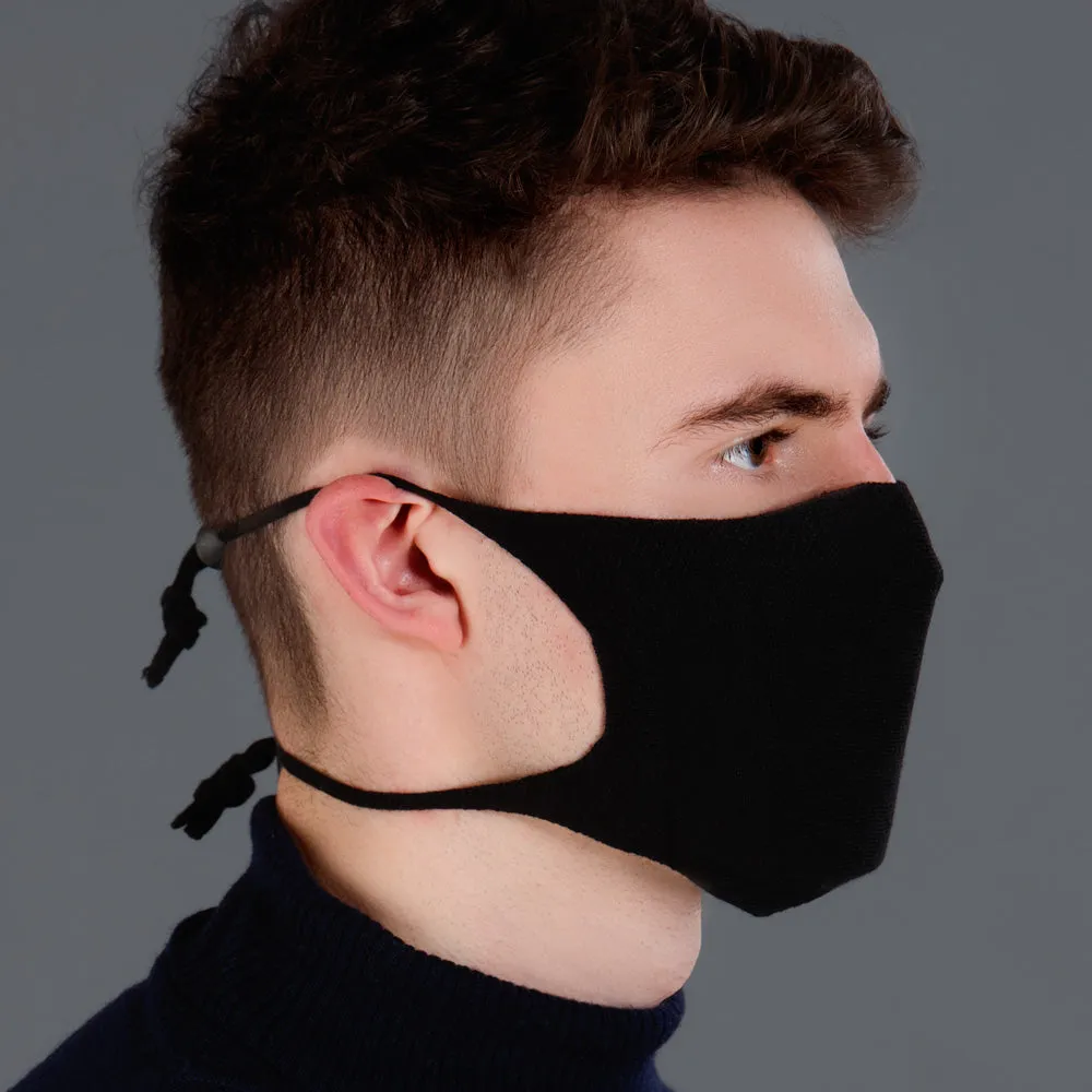 Adjustable Supima Cotton Face Mask with a PM2.5 Filter