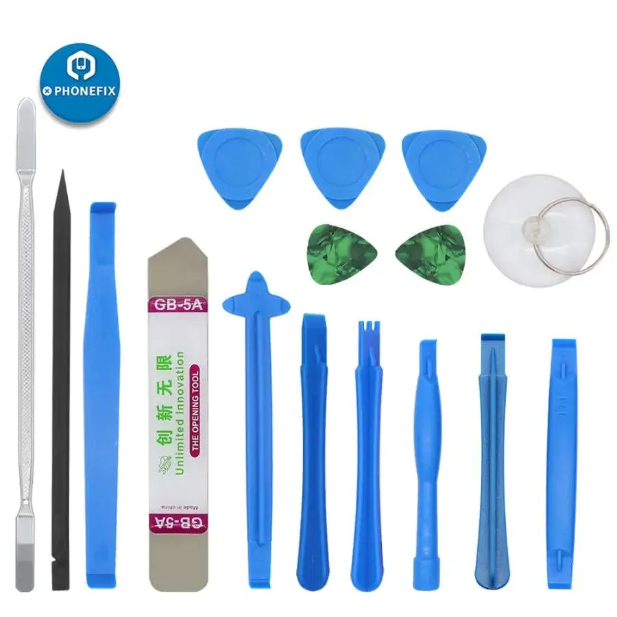 All In 1 Pry Opening Repair Kit Set Phone LCD Screen Disassembly Tool