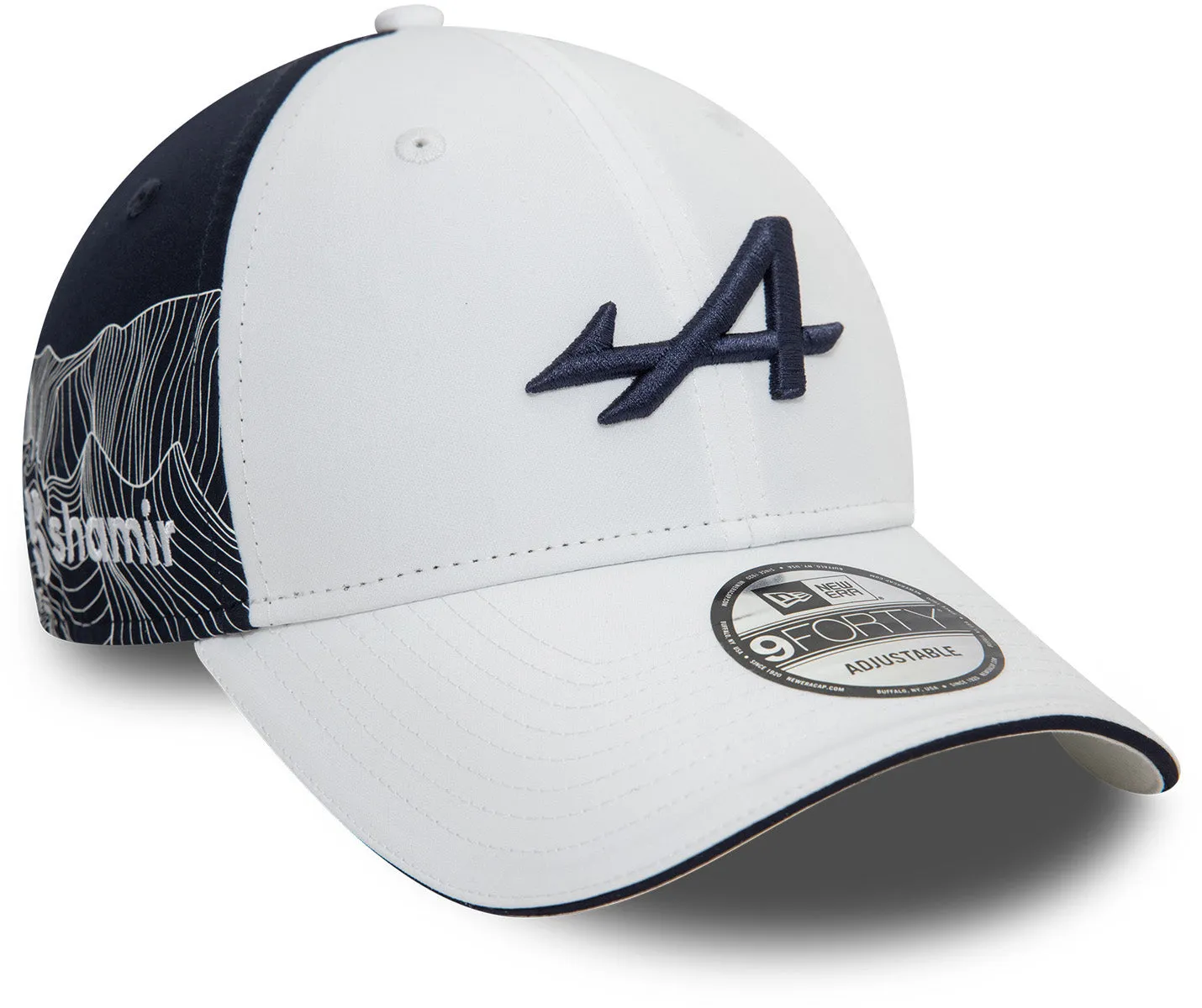 Alpine E-Sport New Era 9Forty White Team Cap