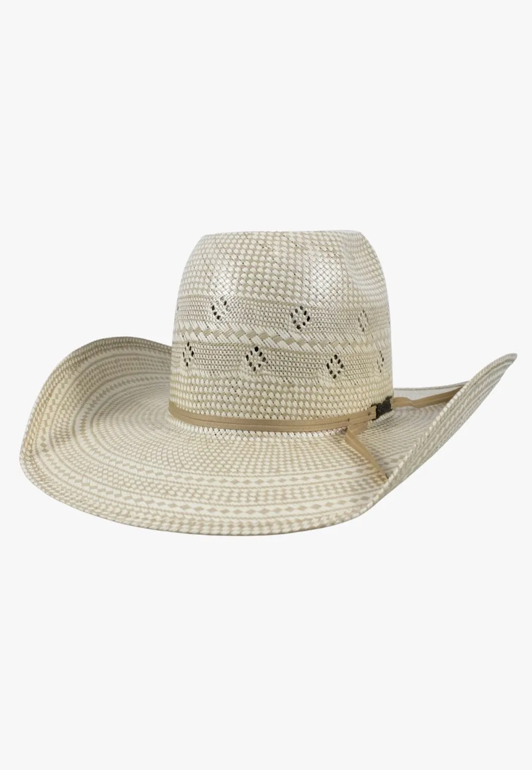 American Hat Tuff Cooper Straw Hat CHL Crown