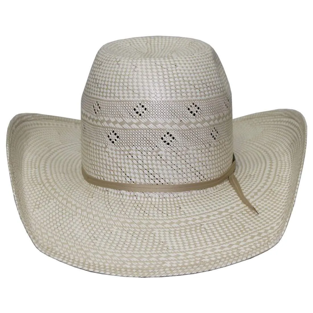 American Hat Tuff Cooper Straw Hat CHL Crown