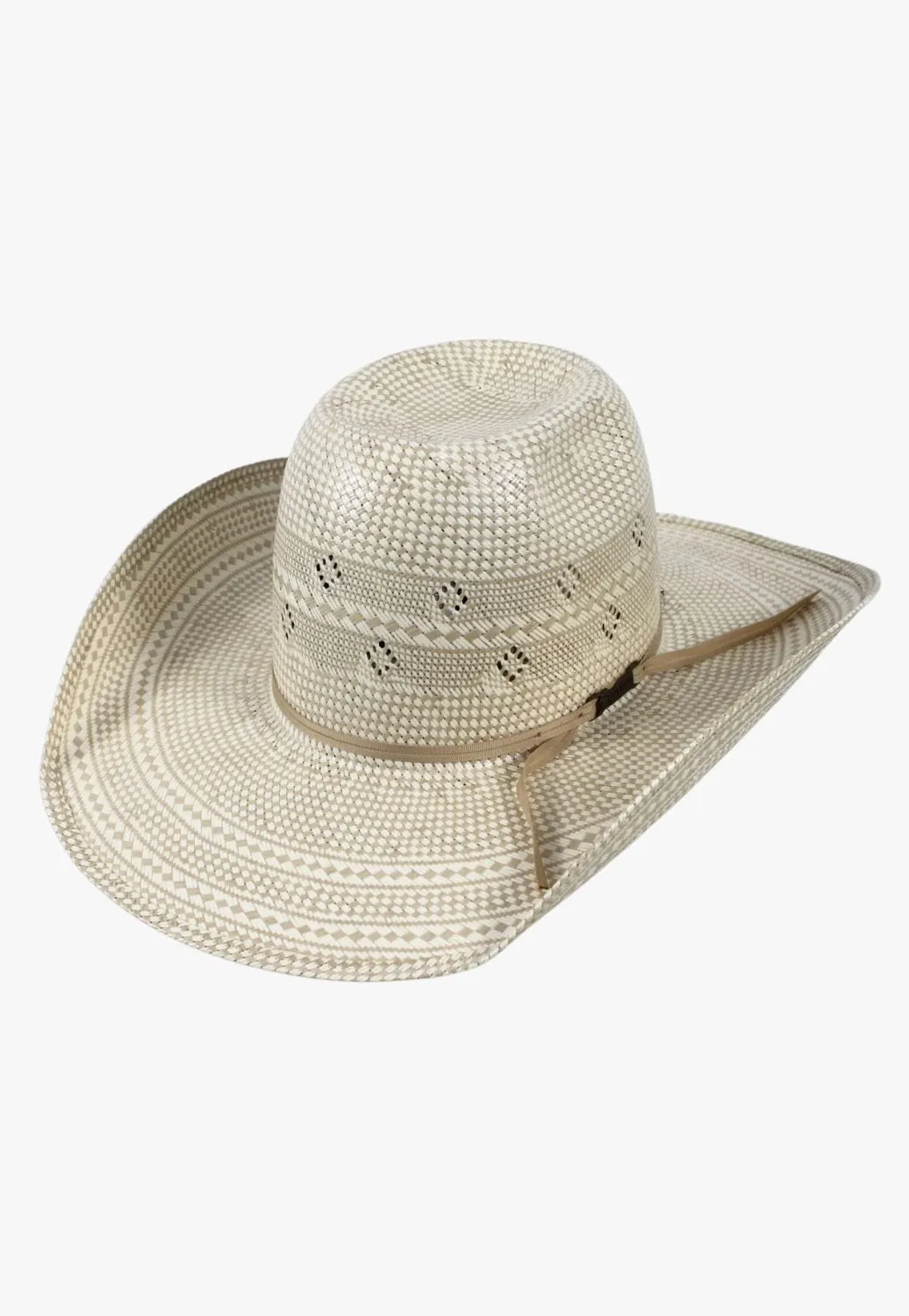 American Hat Tuff Cooper Straw Hat CHL Crown