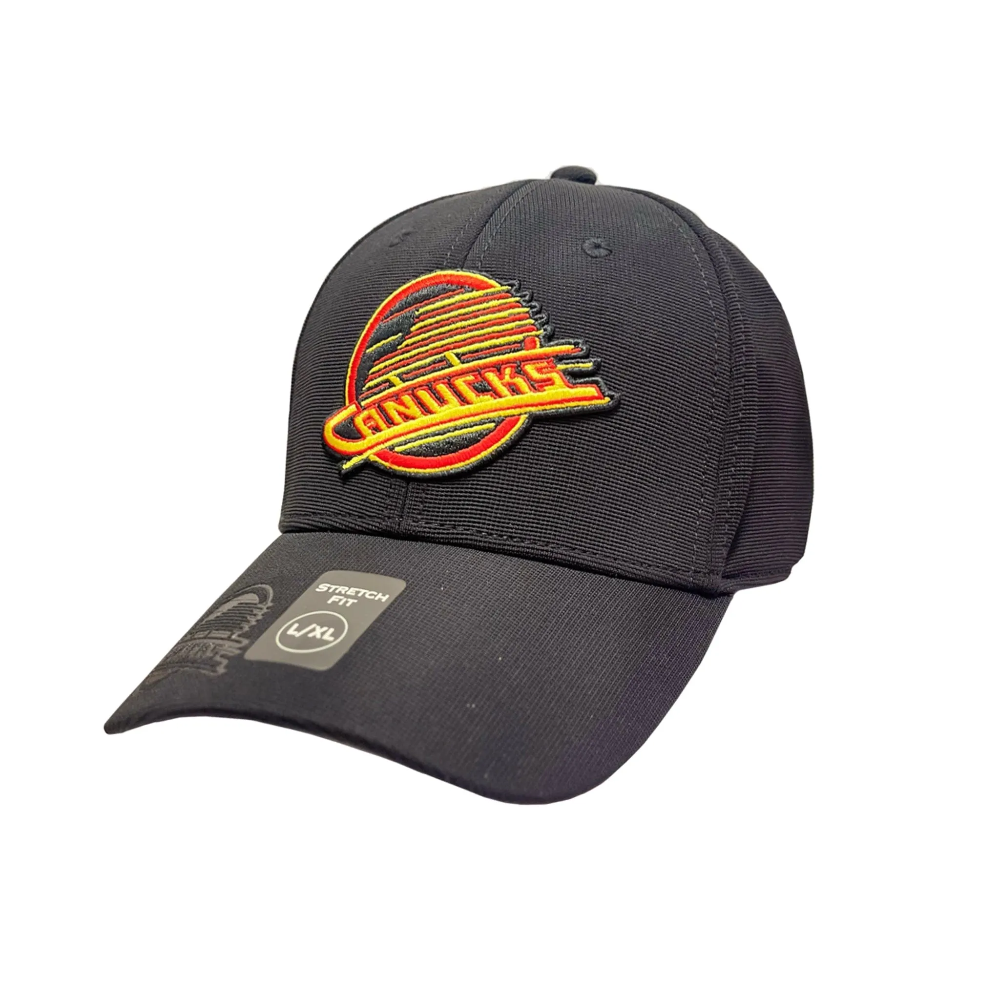 American Needle NHL E-Boss Stretch Hat -  Vancouver Canucks Third Skate