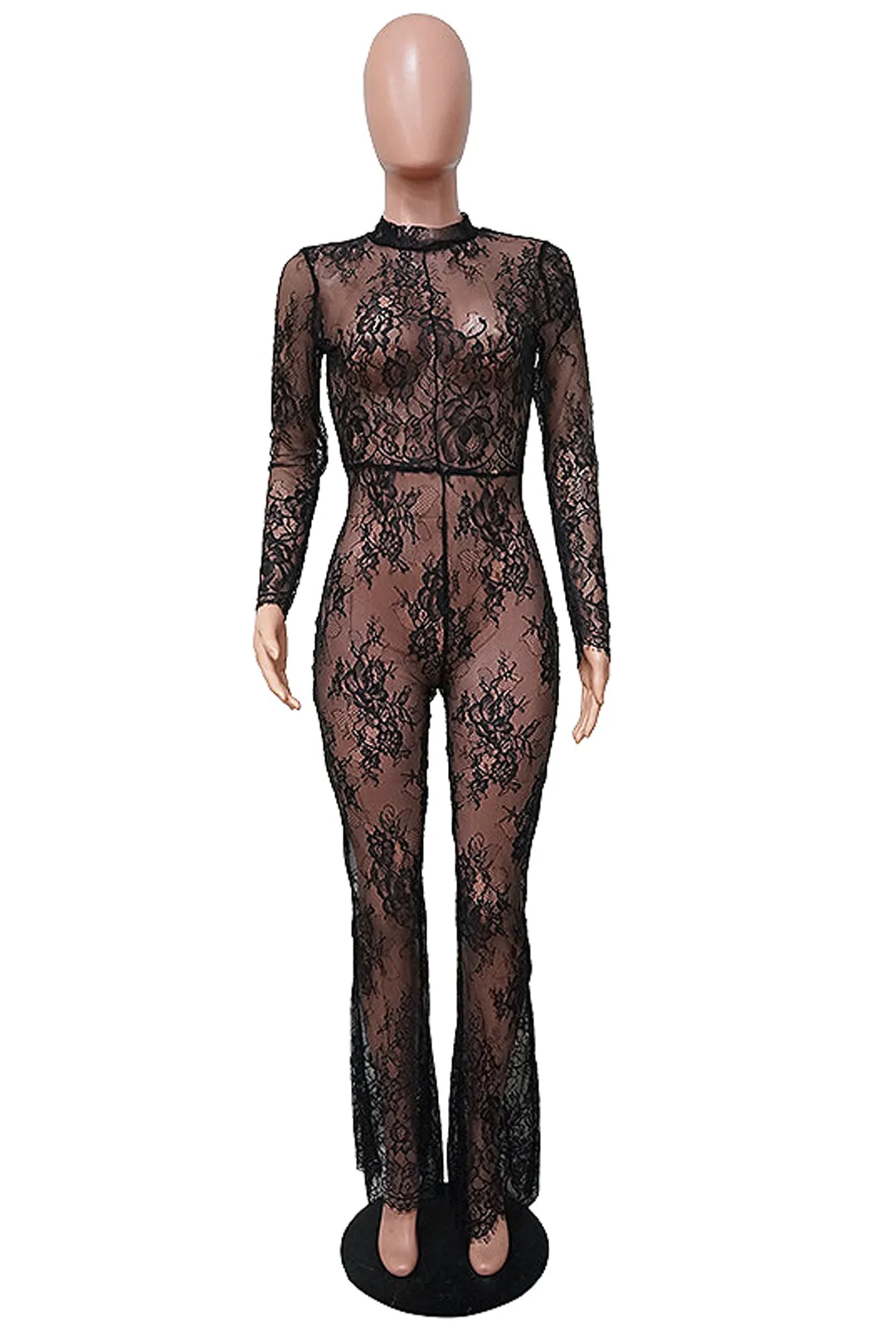 ANNIE - LACE SKIN BODYSUIT