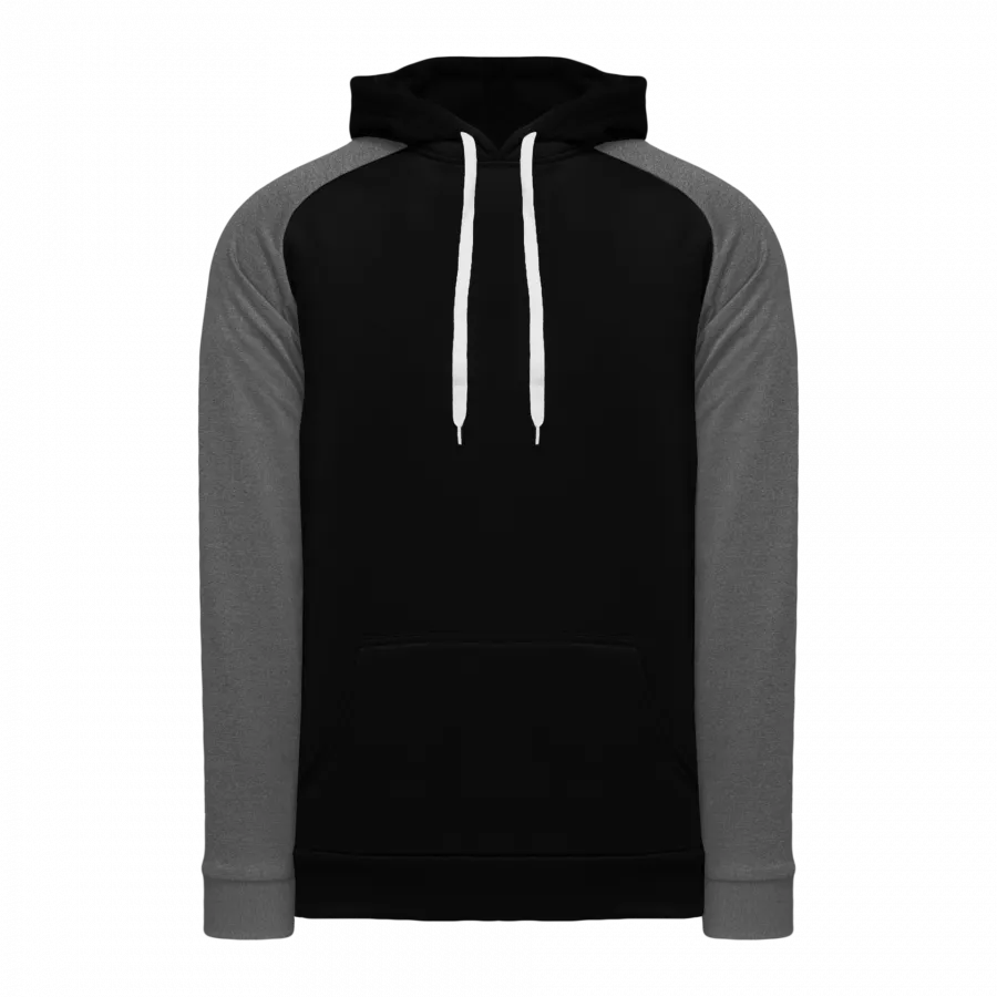 Athletic Knit Drawstring Hoodie - A1840