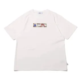 ATMOS X ONE PIECE WANTED POSTER BOX LOGO T-SHRTS WHITE X KID