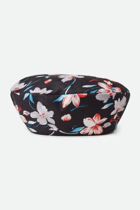 Audrey Beret - Black Floral