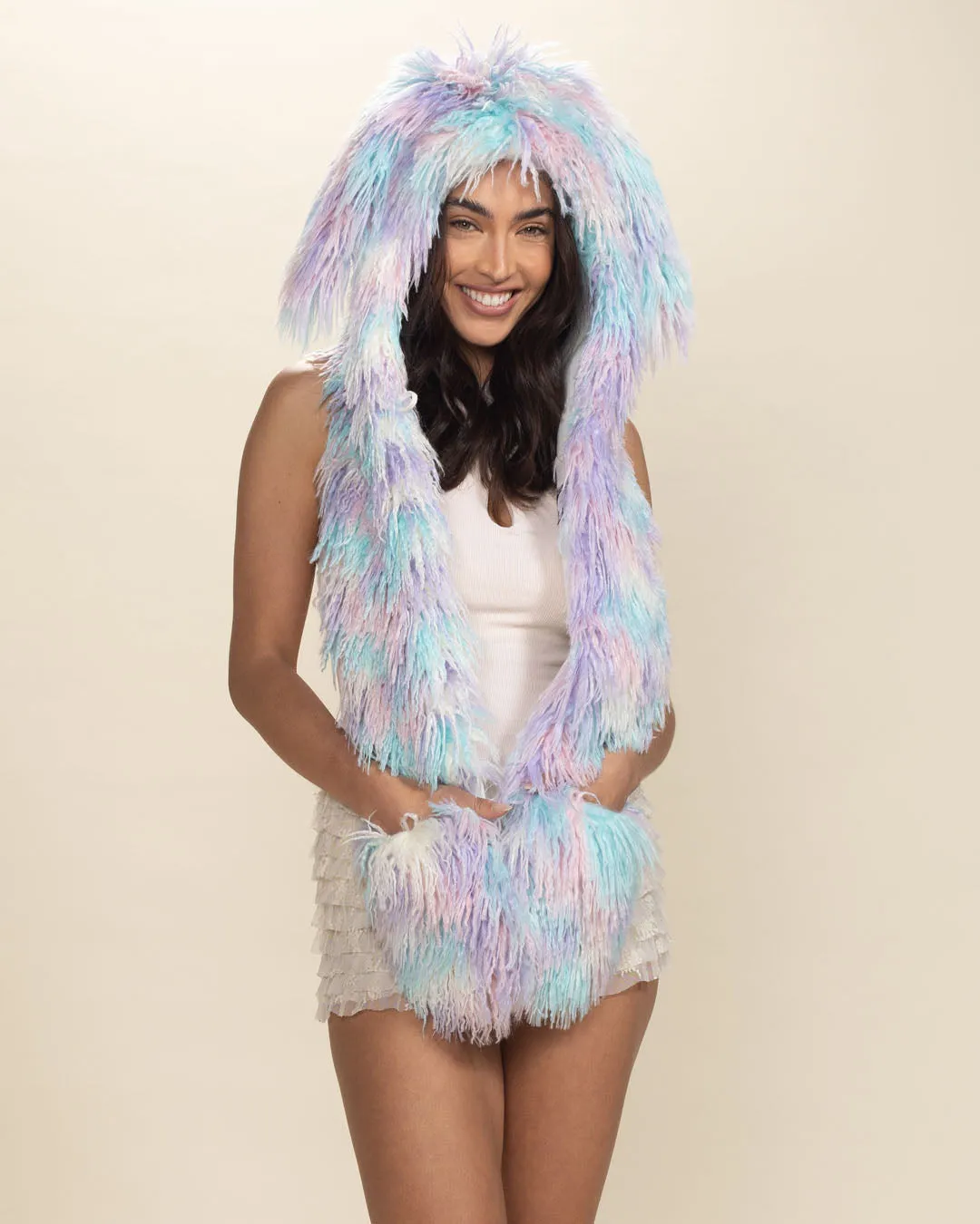 Aurora Bunny Collector Edition Faux Fur Hood | Women's