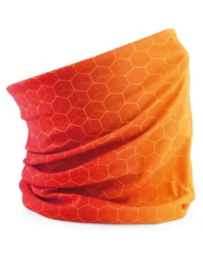 Beechfield Morf Neck Tube face covering Snood Geometric design-B904