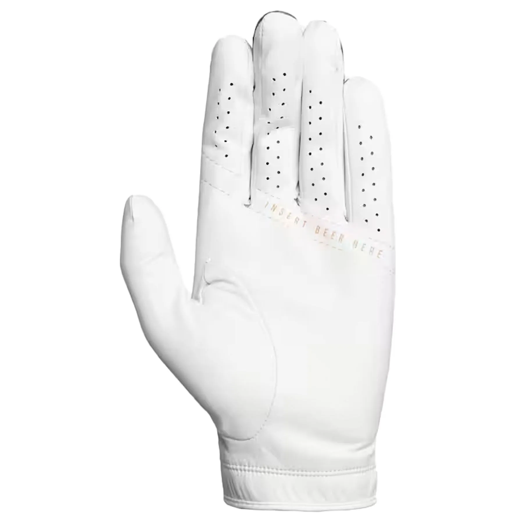 Big Block Cadet Left Glove White - AW23