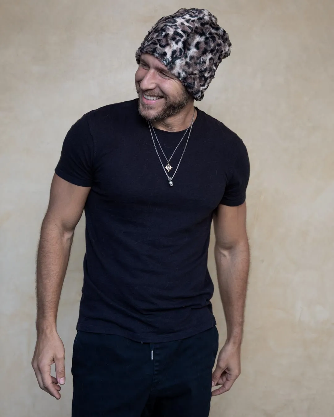 Bobcat Faux Fur Beanie | Men's