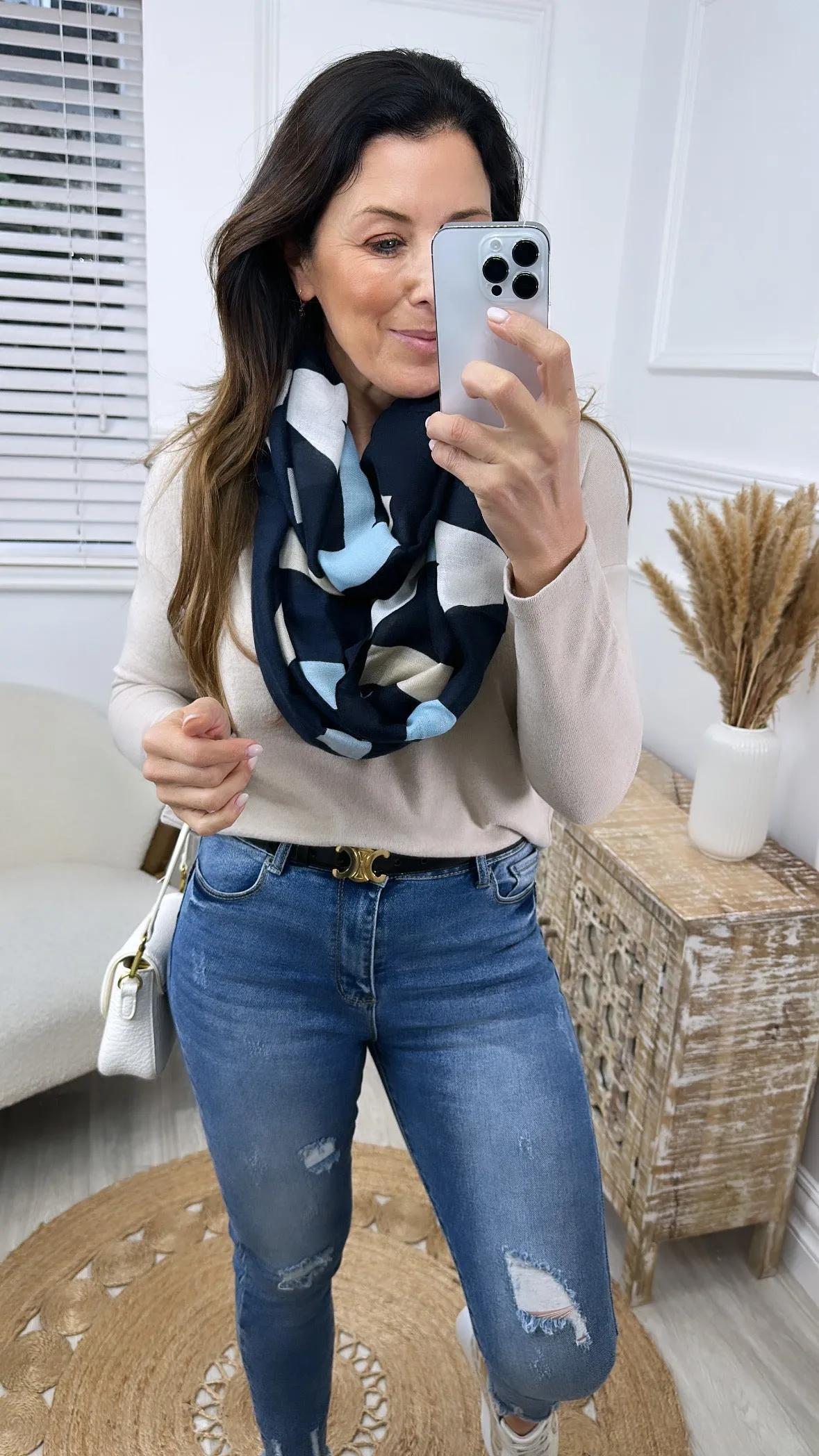 Bonnie Navy Snood