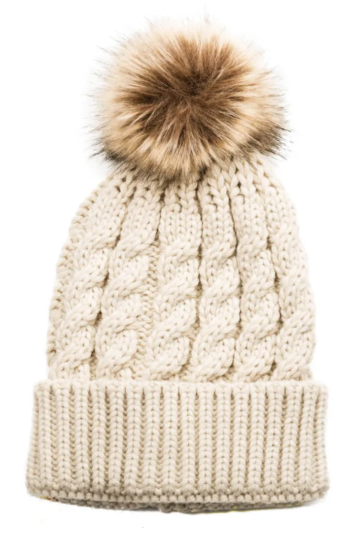 Cable Knit Hat