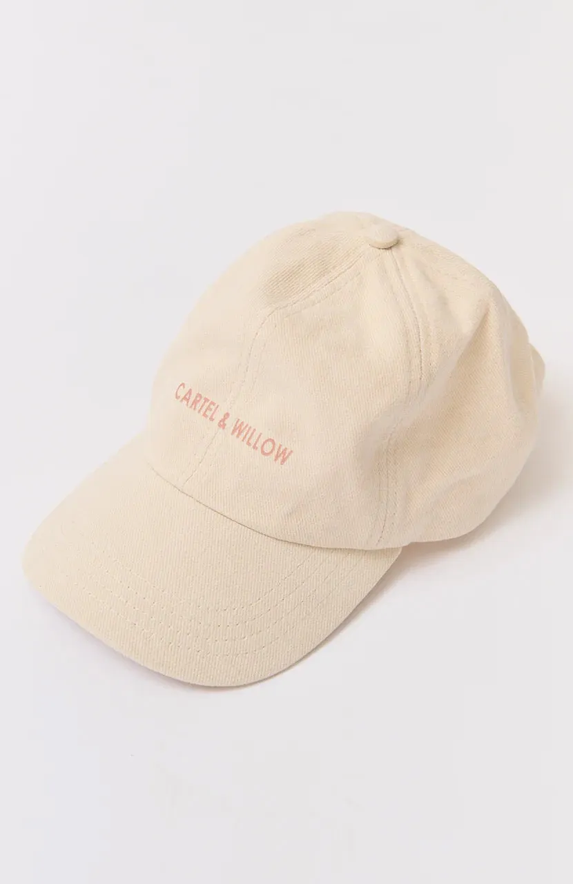 Cartel & Willow - Sloane Cap Vanilla