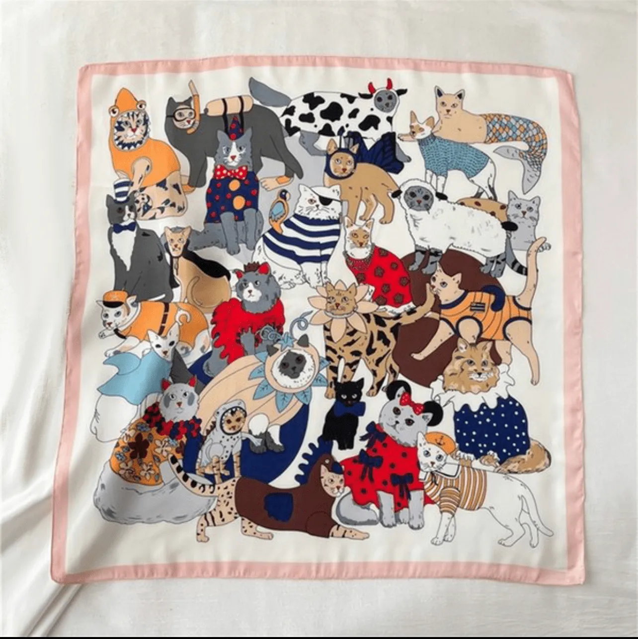 Cat Costume Tapestry Scarf