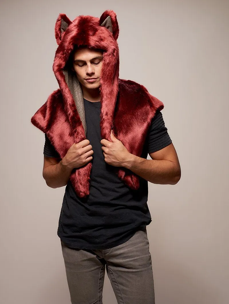 CE Drogon Wolf Shawl SpiritHood