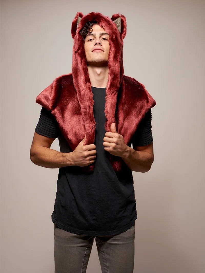 CE Drogon Wolf Shawl SpiritHood