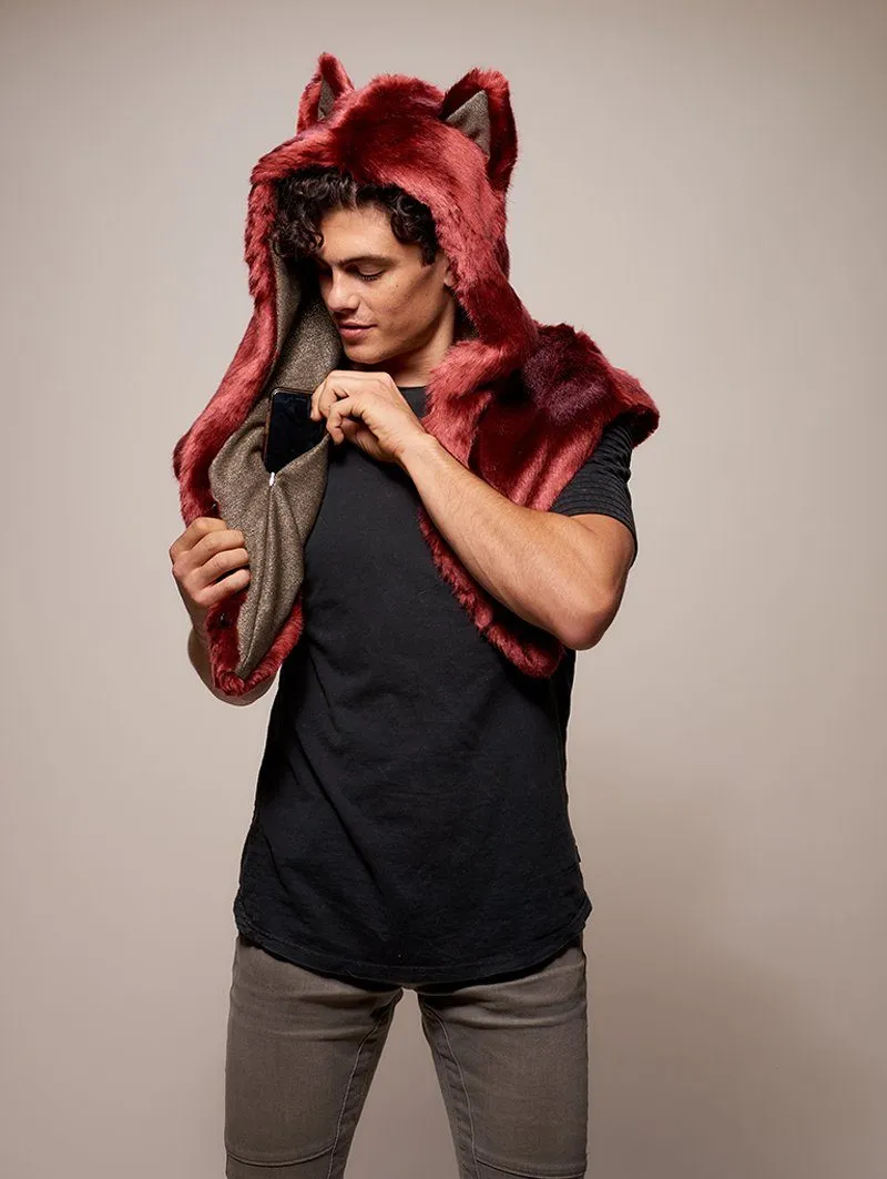 CE Drogon Wolf Shawl SpiritHood