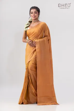 Chanderi Benarasi Silk Saree