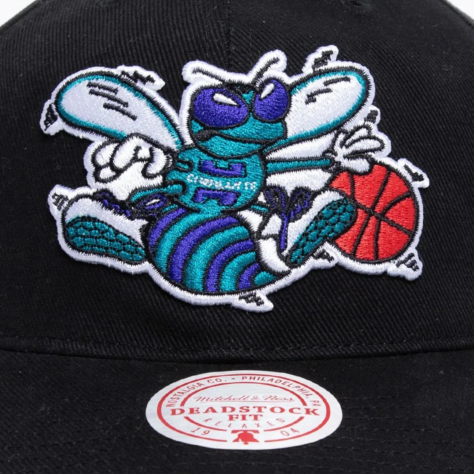 Charlotte Hornets Team Colour Logo MPV Snapback Cap by Mitchell & Ness