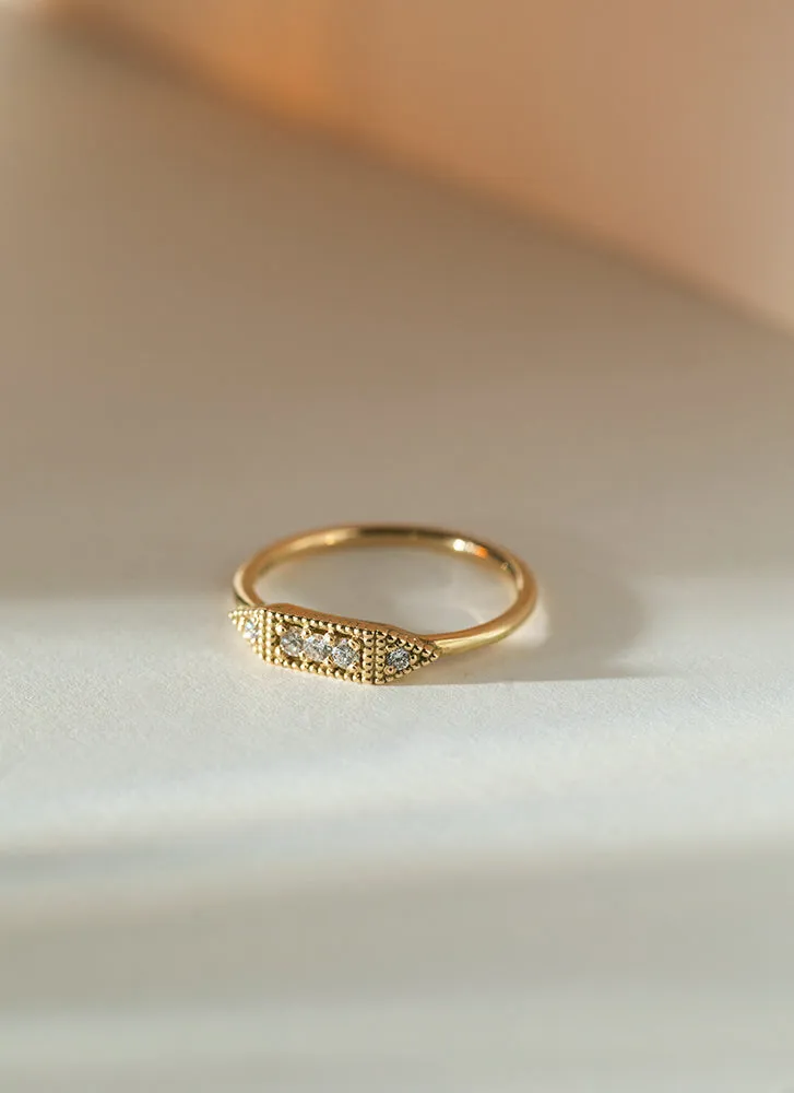 Ciri diamond ring 14k gold