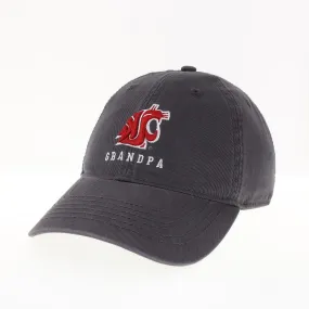 Classic Gray WSU Grandpa Hat