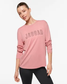 CLASSIC KEYLINE LONG SLEEVE TEE BLUSH