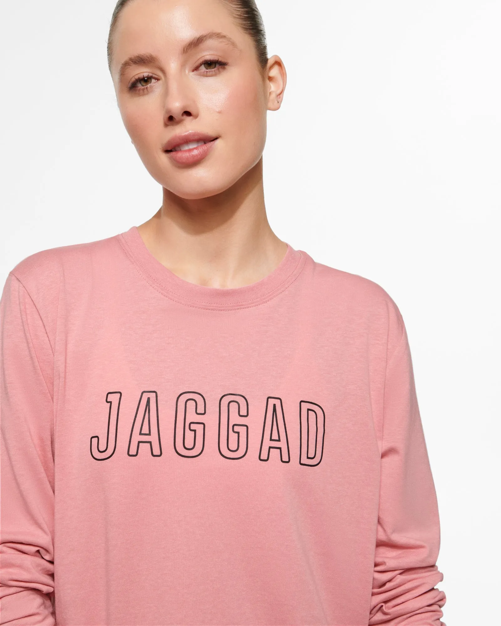 CLASSIC KEYLINE LONG SLEEVE TEE BLUSH