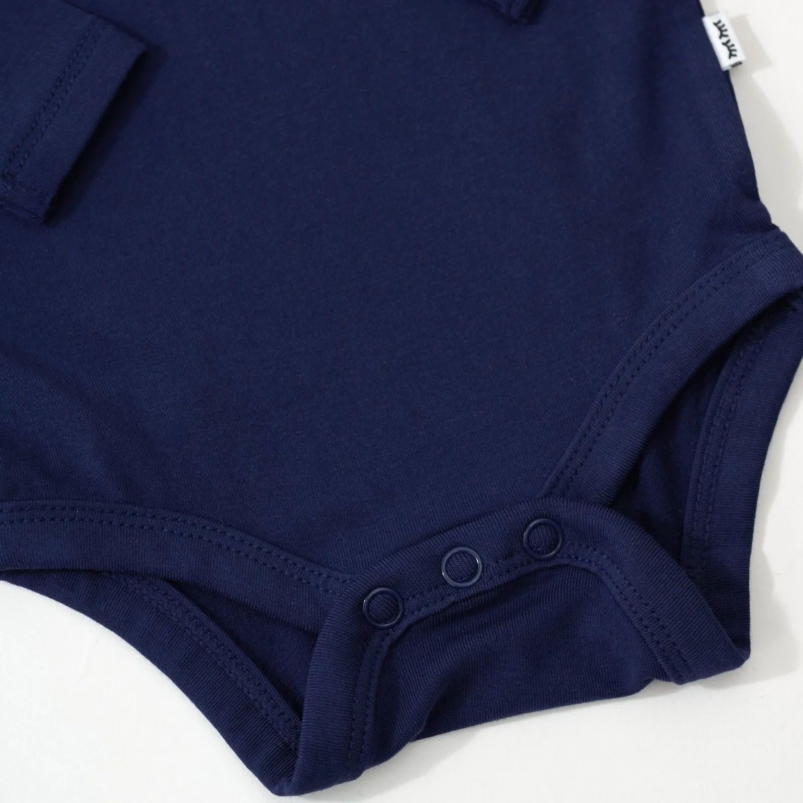 Classic Navy Long Sleeve Bodysuit