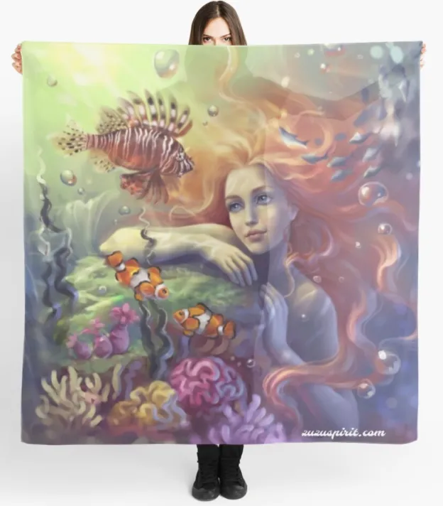 Cowgirl Kim Under the Sea Scarf