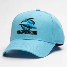 Cronulla Sharks NRL Stadium Snapback Curved Cap Rugby League by American Needle