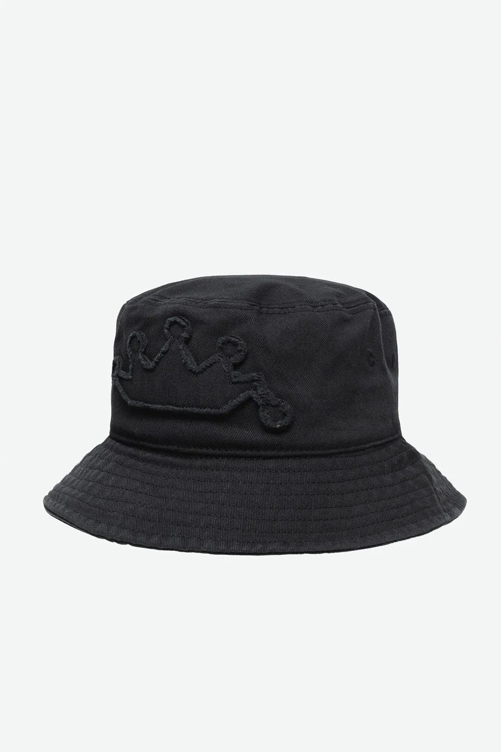 Crown Applique Bucket Hat