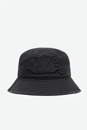 Crown Applique Bucket Hat