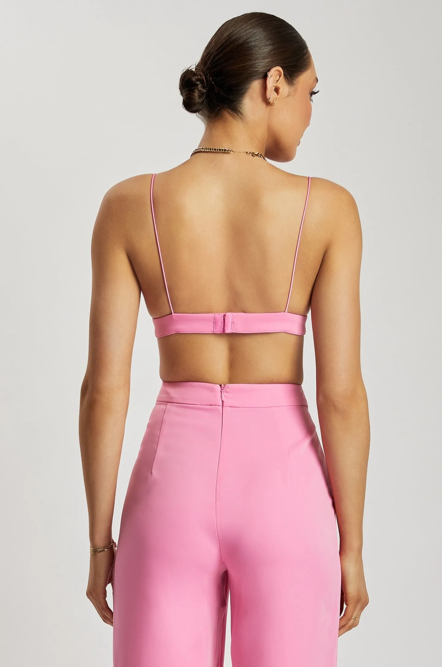 Cynthia Triangle Bralette - Pink