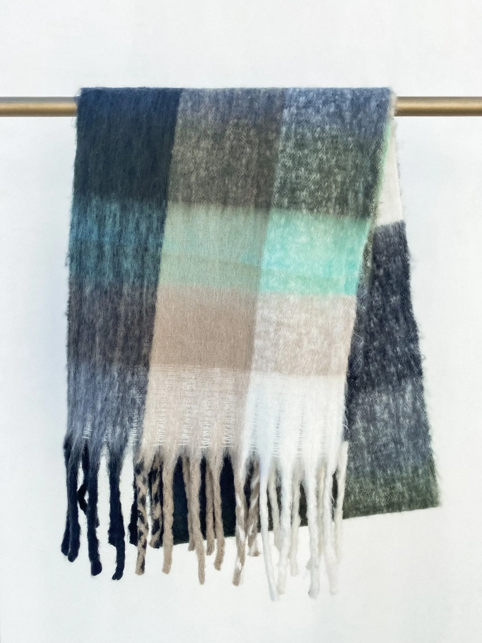 Day Dreams Multi Color Scarf in Black