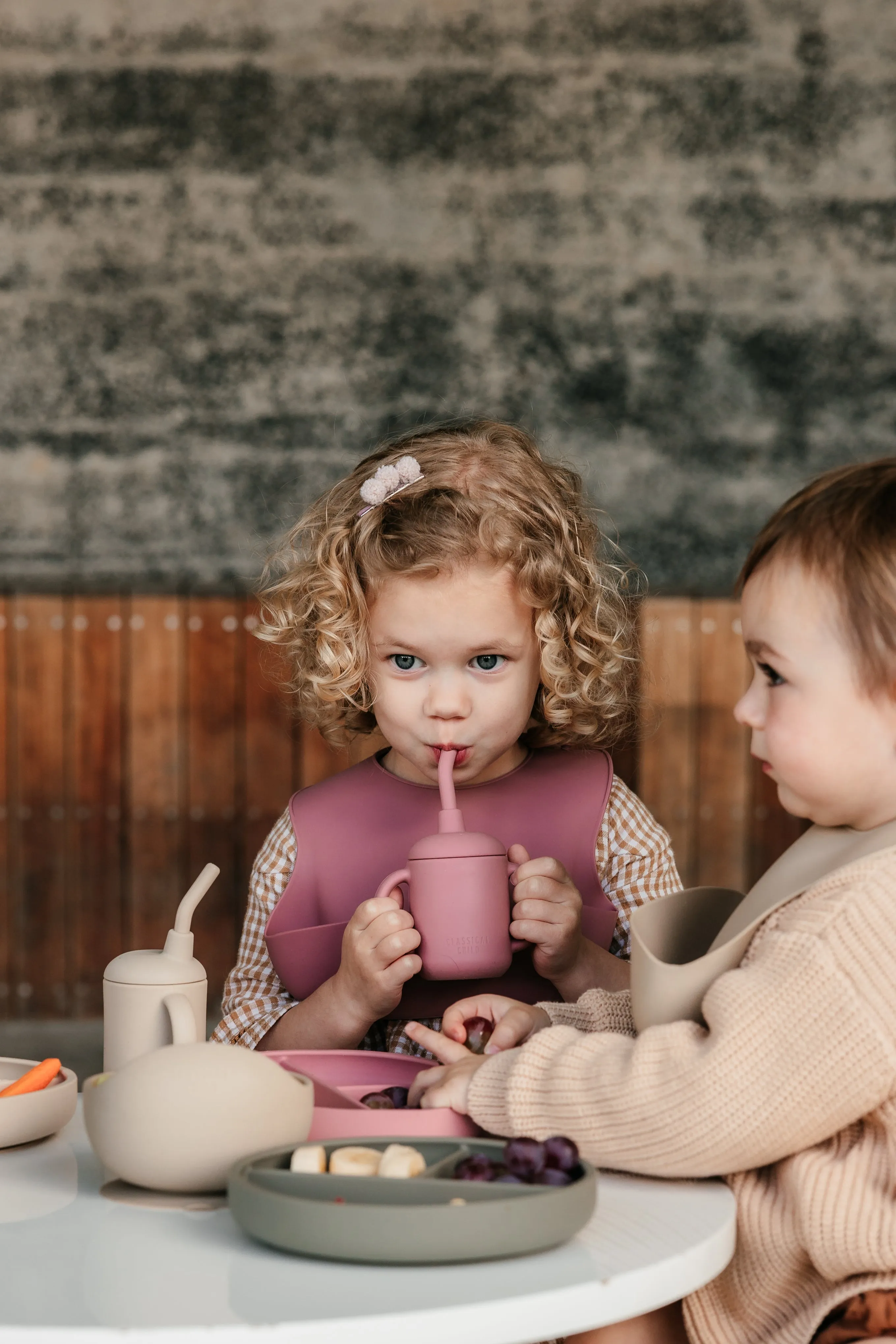 Denim Silicone Toddler Cup