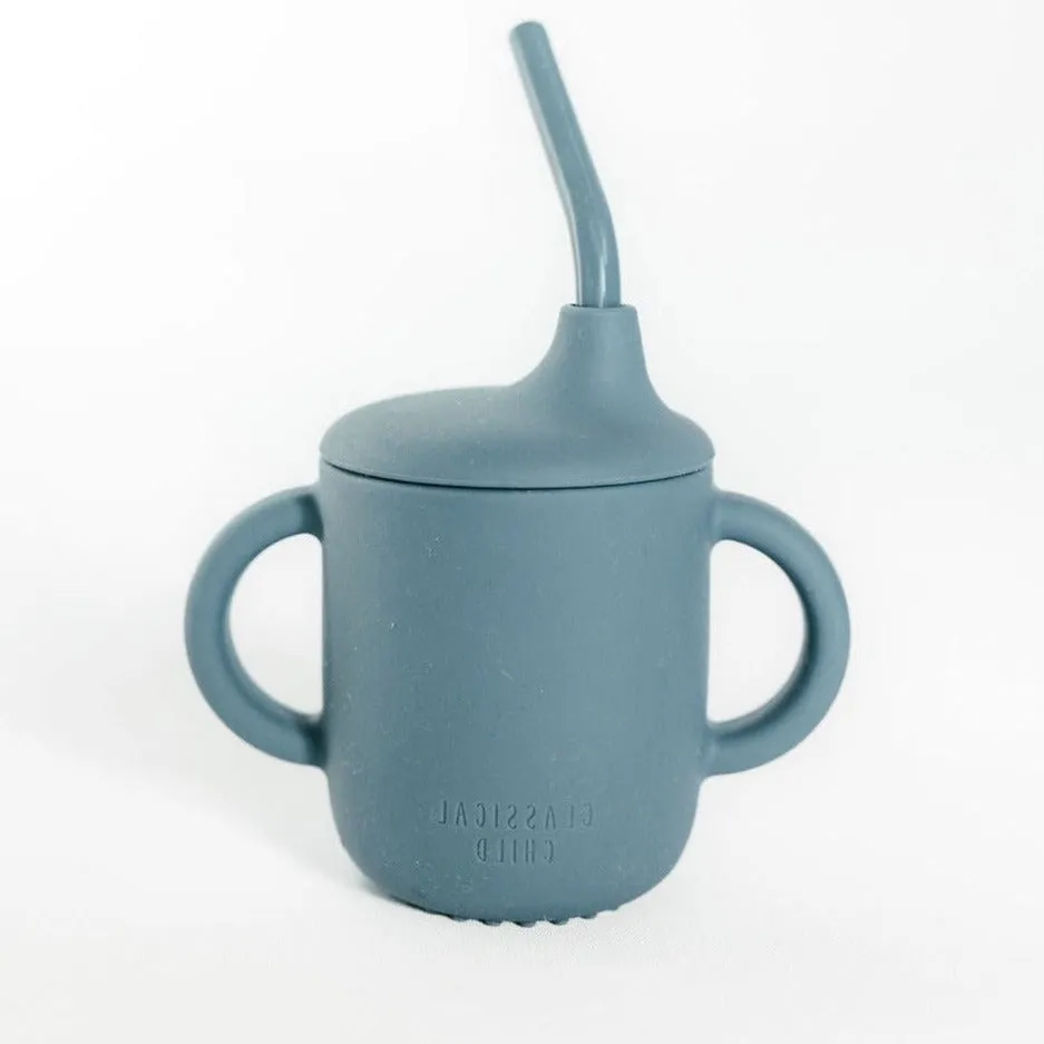 Denim Silicone Toddler Cup