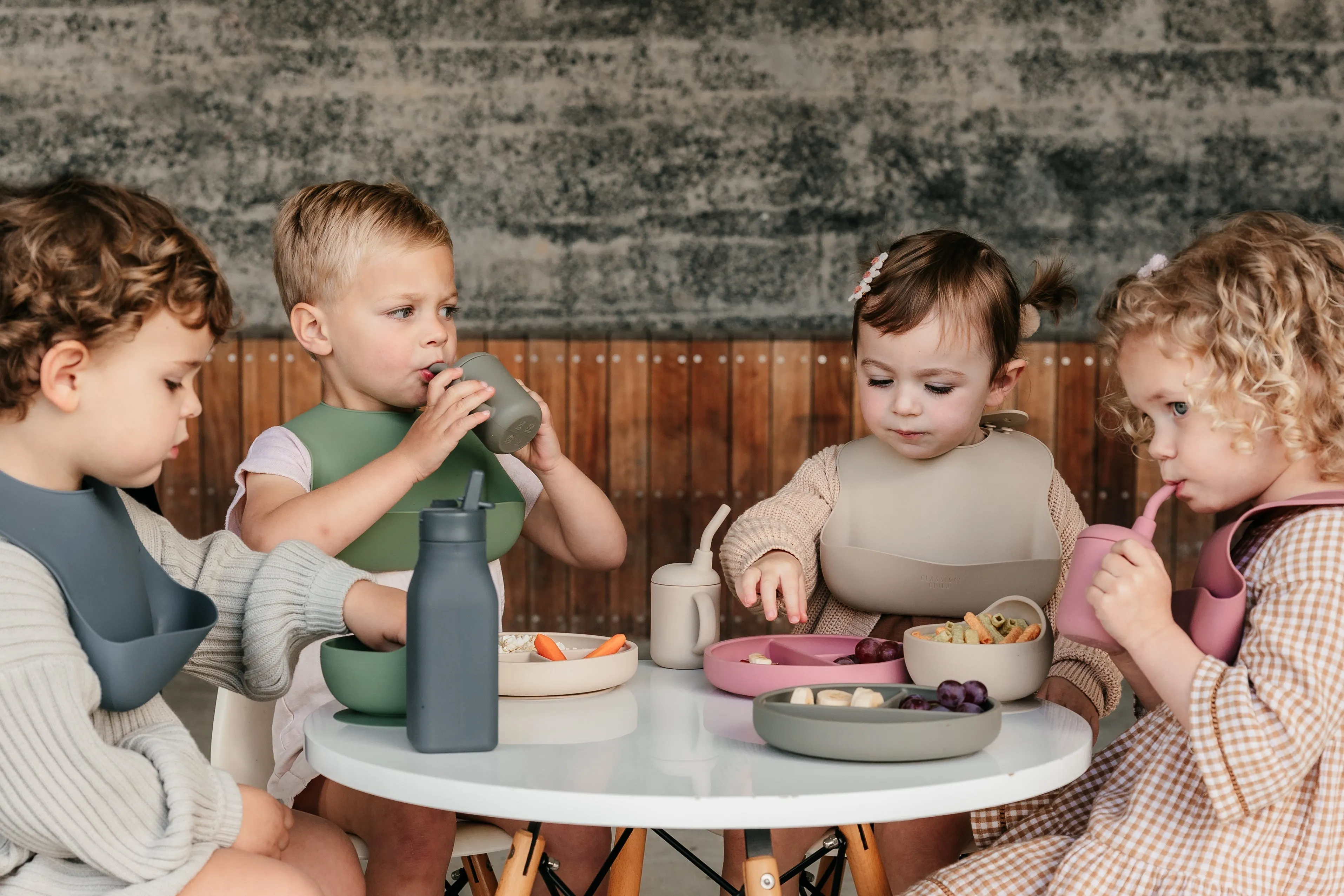 Denim Silicone Toddler Cup