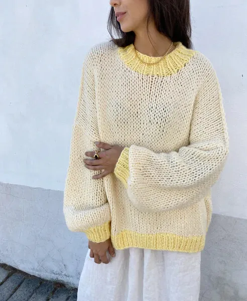 Desiree Oversized Knit Daffodil