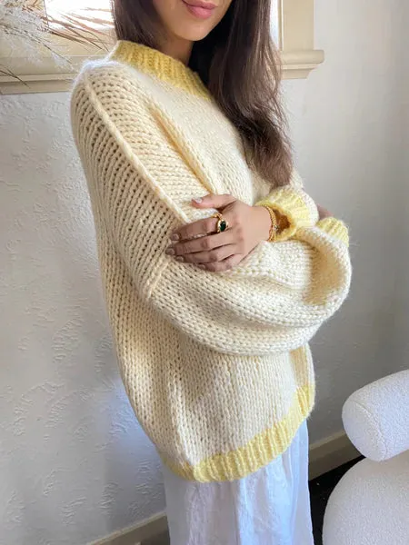 Desiree Oversized Knit Daffodil