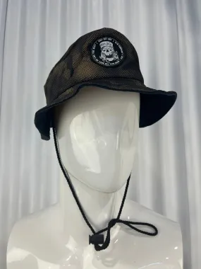 Elm Company Screaming Skull Camo Bucket Hat