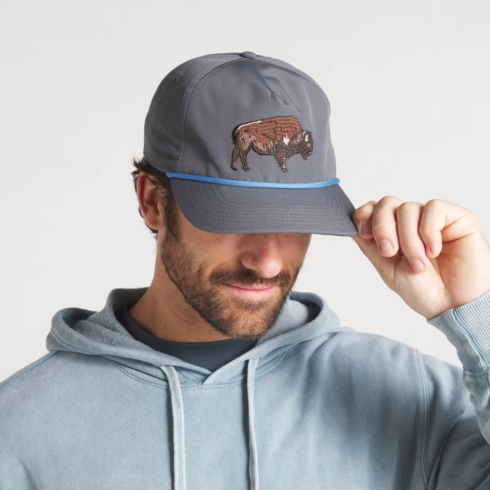 Ensenada Rope Hat - Wildlife - Buffalo