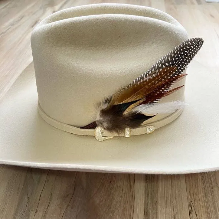 Feather Hat Accent - Vagabond - Western Hat Accessories